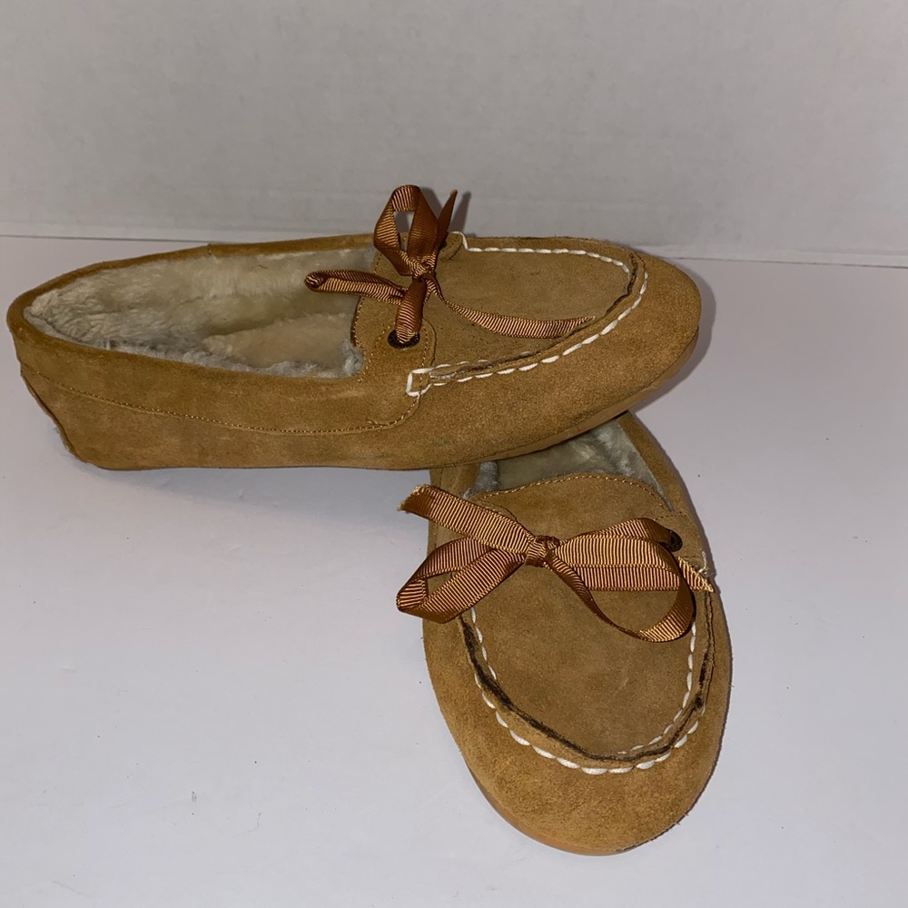SPERRY SUEDE MOCCASINS